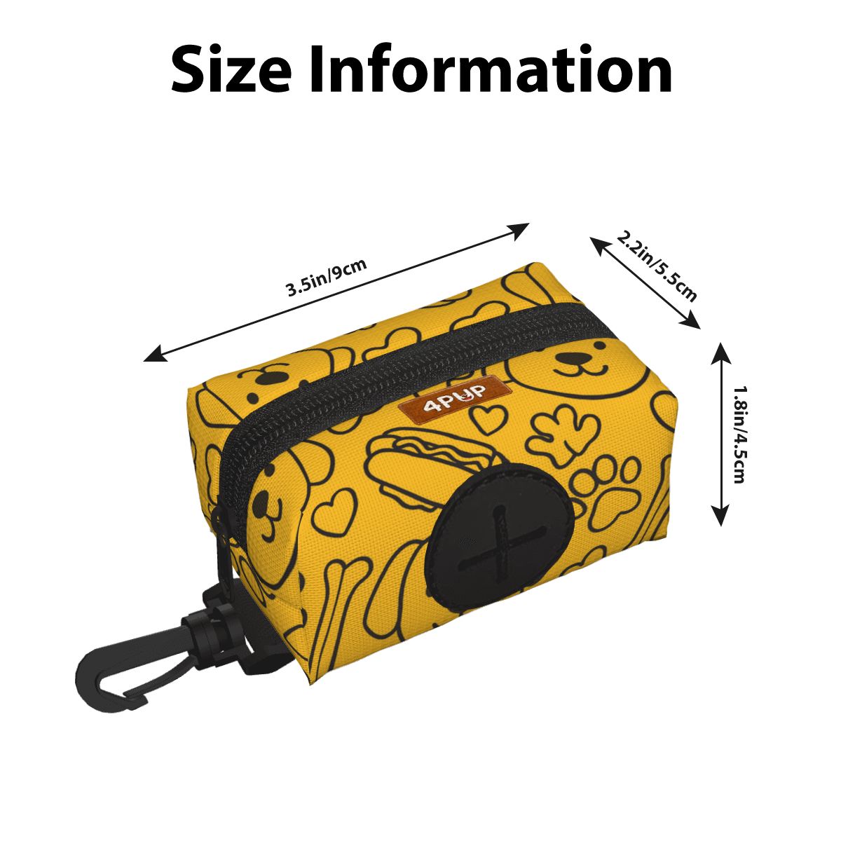 Milo - Iggy Poop Bag Holder | Leash Attachment