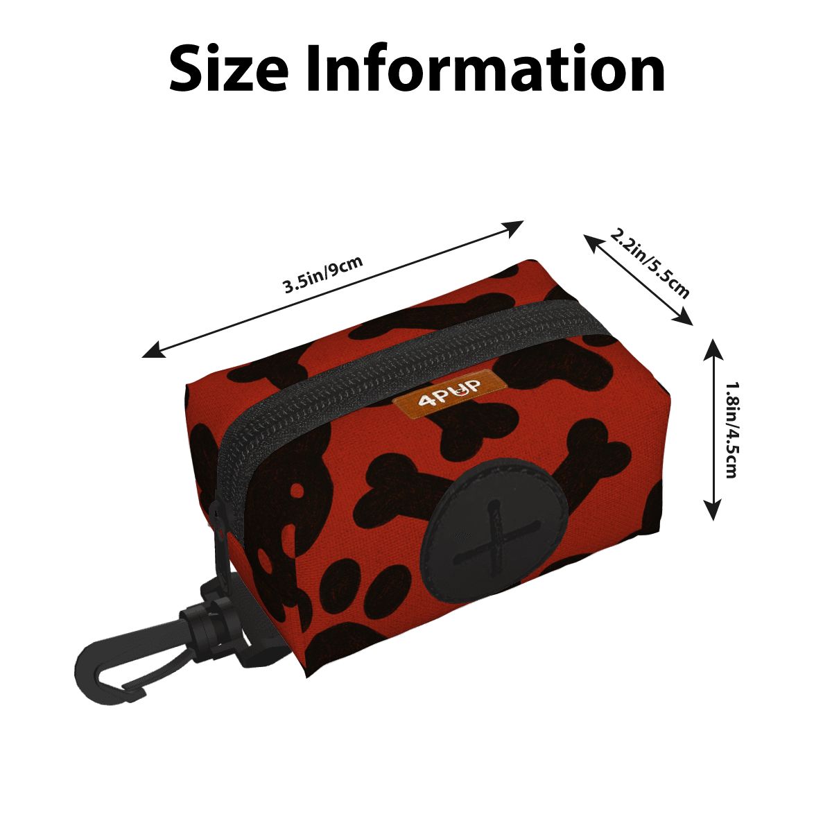 Daisy - Iggy Poop Bag Holder | Leash Attachment