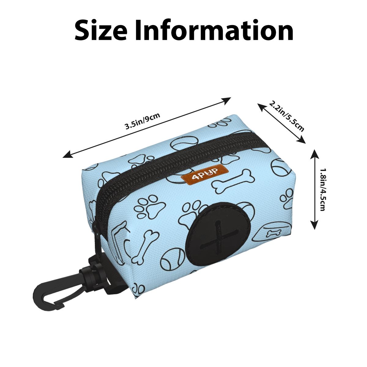 Rex - Iggy Poop Bag Holder | Leash Attachment