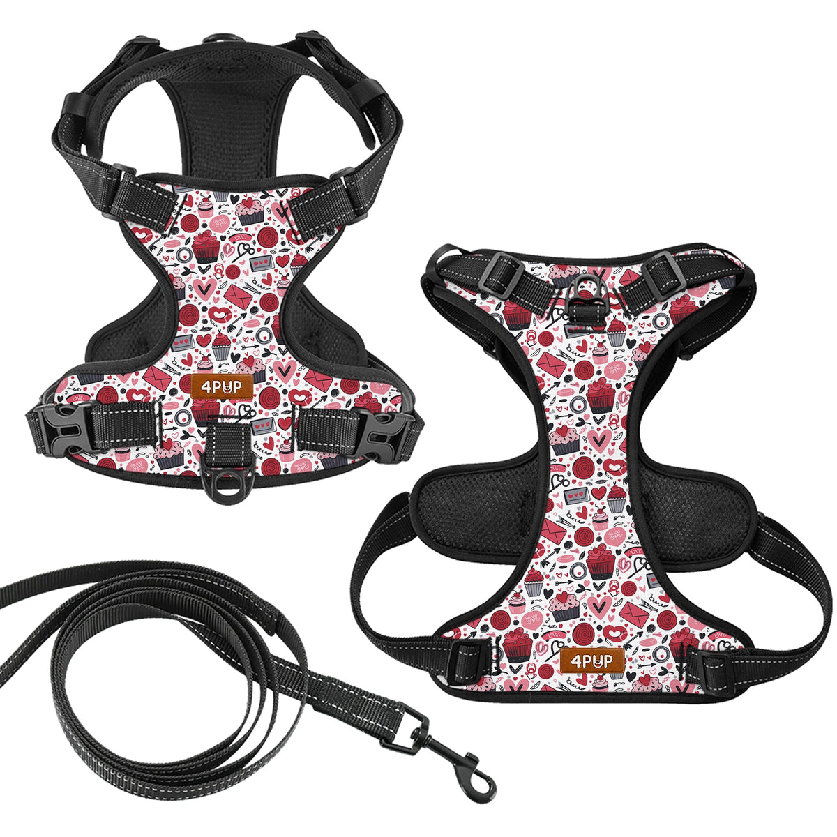 Roya - NO-PULL Iggy Harness & Leash Set | for small and large Dogs