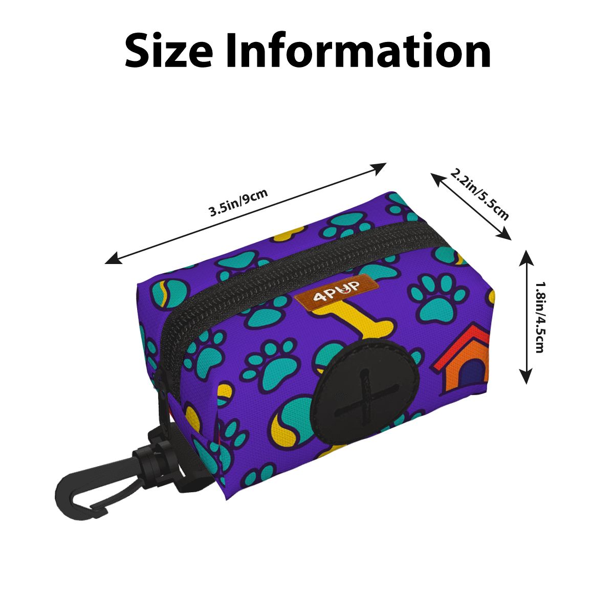 BELLA - Iggy Poop Bag Holder | Leash Attachment