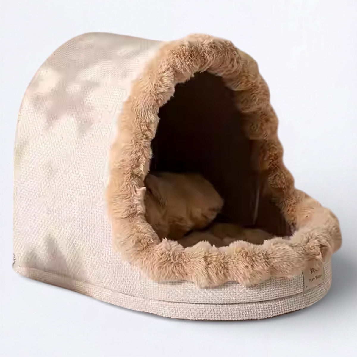 Bubble Enclosed Dog Cave Bed