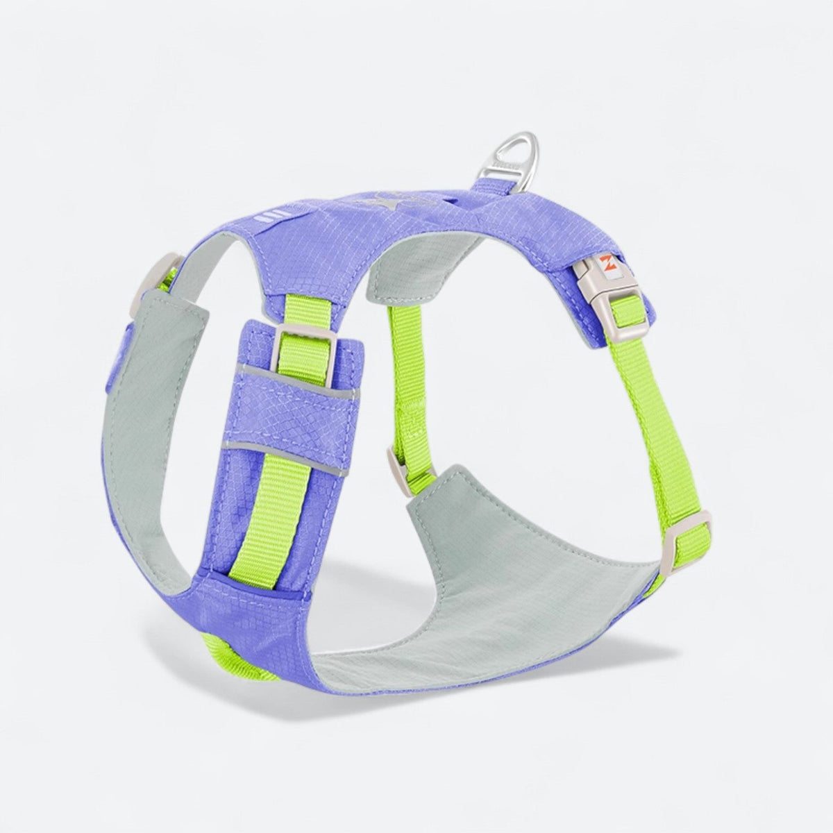 Reflective adjustable dog harness and leash set