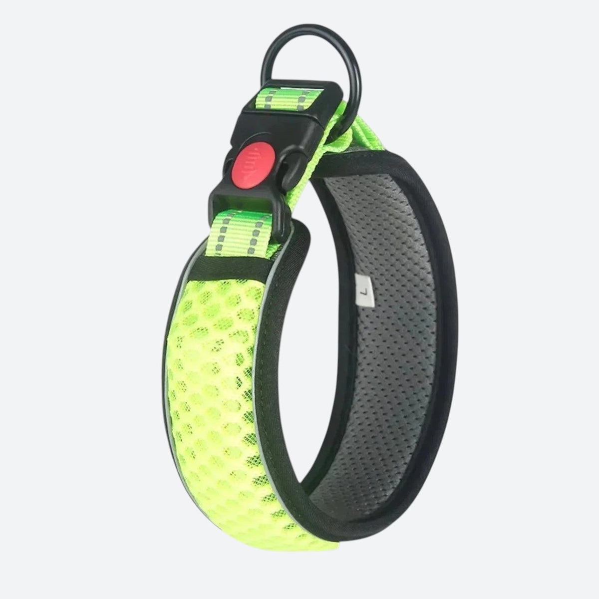 Reflective no-pull dog collar