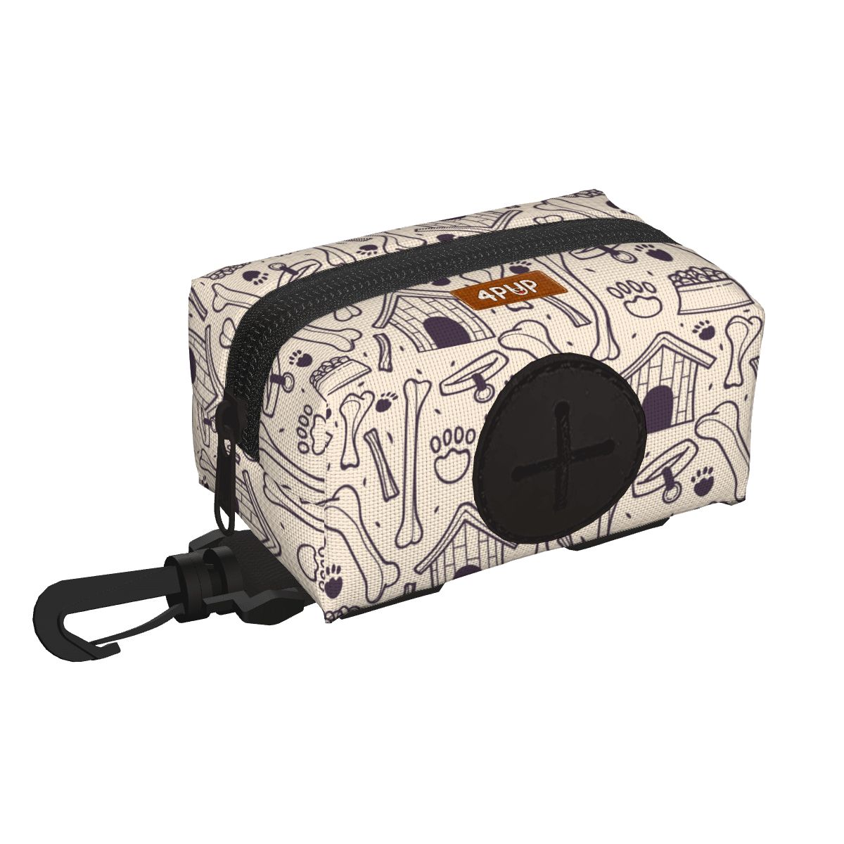 Rose - Iggy Poop Bag Holder | Leash Attachment