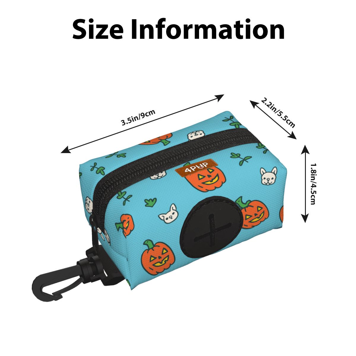 Ozzy - Iggy Poop Bag Holder | Leash Attachment
