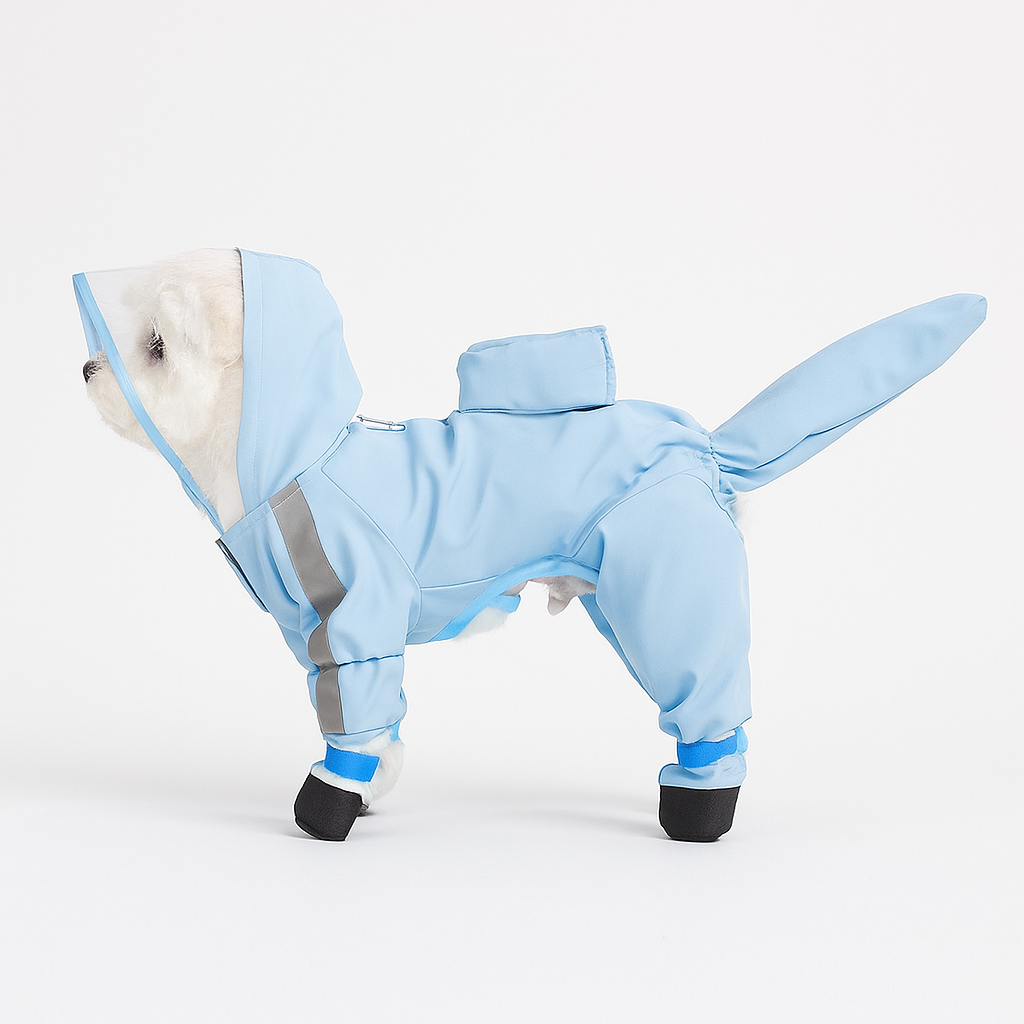 full body raincoat for dogs