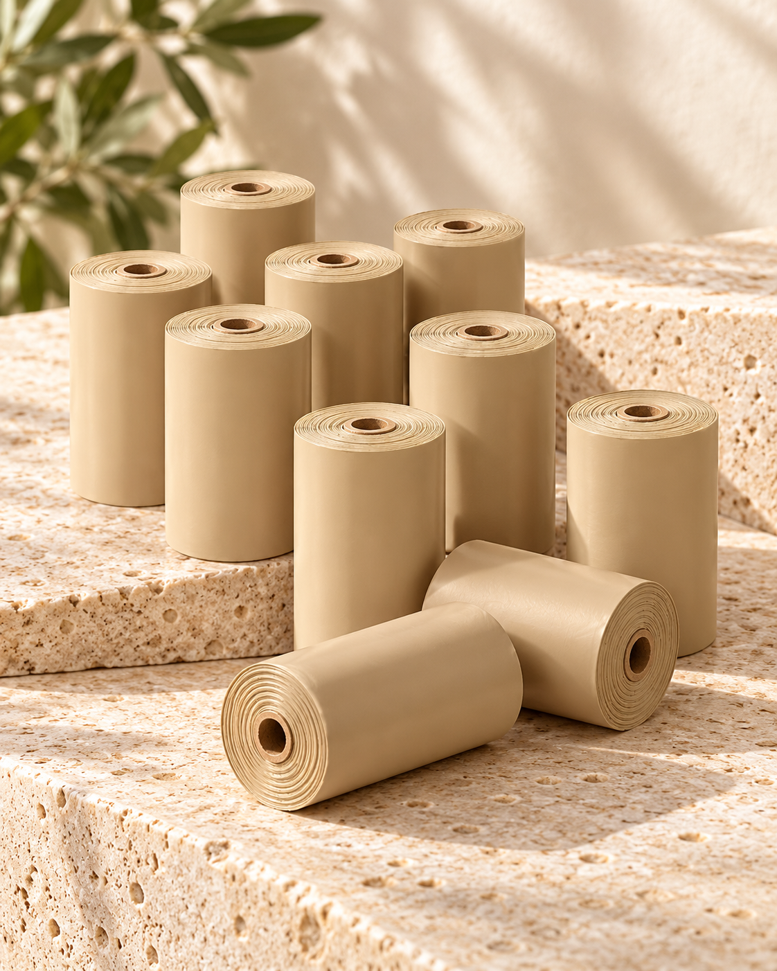 Quiet Forest dog waste-bag refill rolls