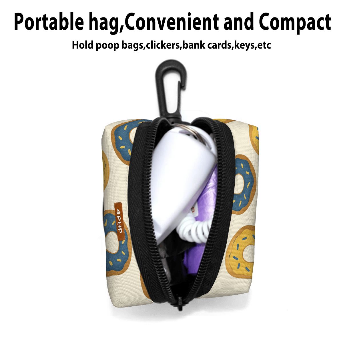 luna poop bag holder for dogs